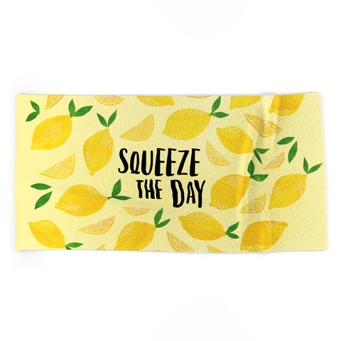 Lathe & Quill Squeeze the Day Beach Towel