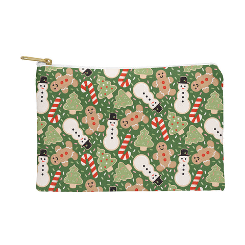 Lathe & Quill Sweet Christmas Cookies on Green Pouch