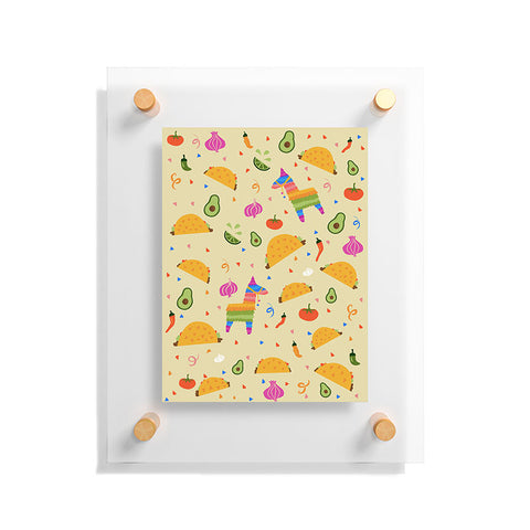 Lathe & Quill Taco Fiesta Floating Acrylic Print