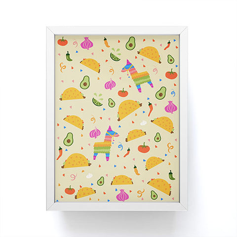 Lathe & Quill Taco Fiesta Framed Mini Art Print