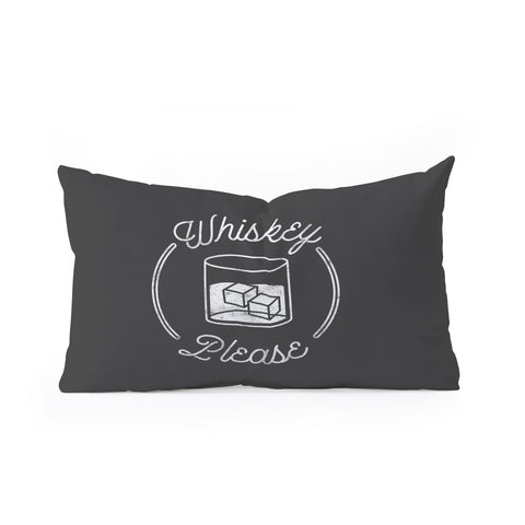 Lathe & Quill Whiskey Please 2 Oblong Throw Pillow