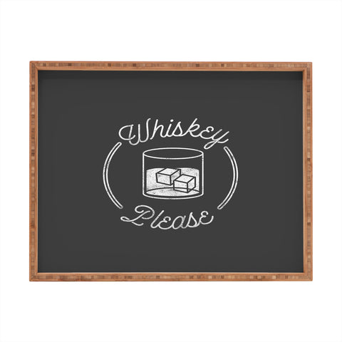 Lathe & Quill Whiskey Please 2 Rectangular Tray