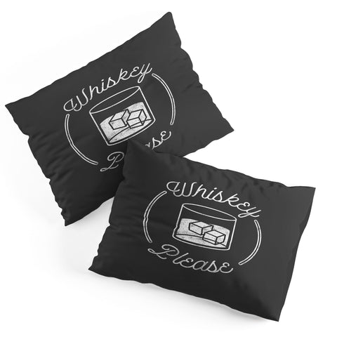 Lathe & Quill Whiskey Please 2 Pillow Shams