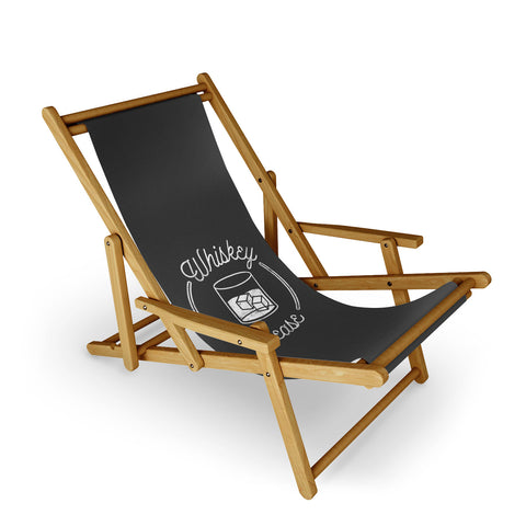 Lathe & Quill Whiskey Please 2 Sling Chair