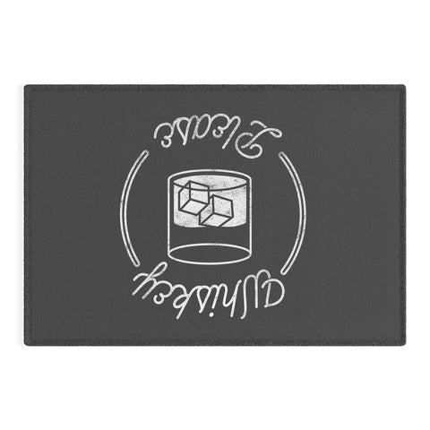 Lathe & Quill Whiskey Please 2 Outdoor Rug