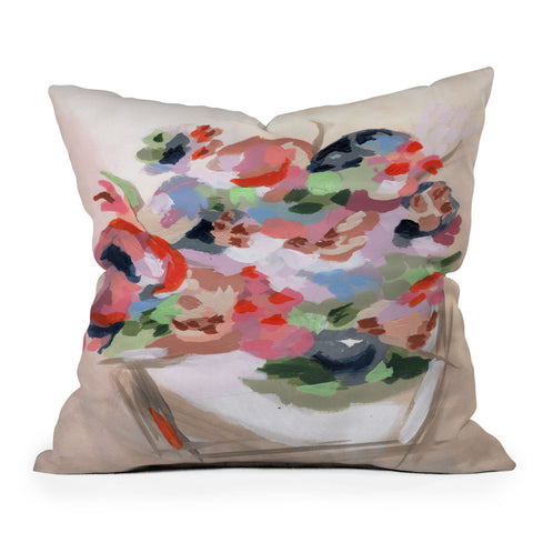 Laura Fedorowicz A Love Thing Outdoor Throw Pillow