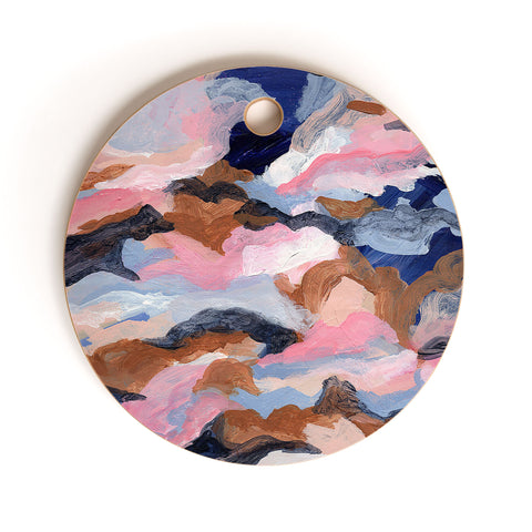 Laura Fedorowicz Abundant Sky Cutting Board Round