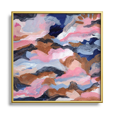 Laura Fedorowicz Abundant Sky Square Metal Framed Art Print