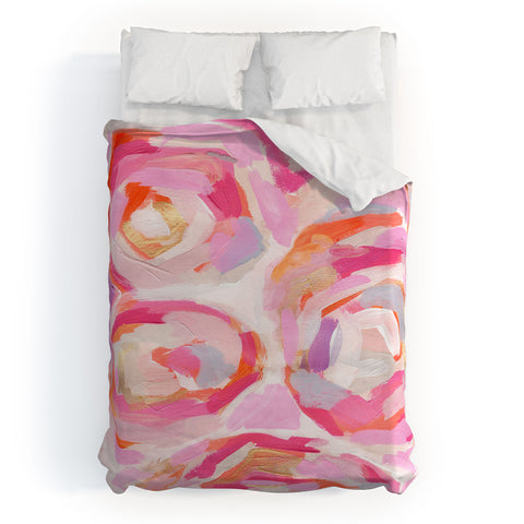 Laura Fedorowicz Apple Blossoms Duvet Cover
