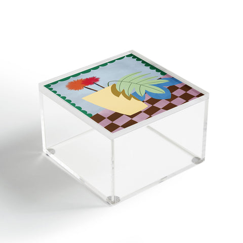 Laura Fedorowicz Bam Bouquet Green Acrylic Box