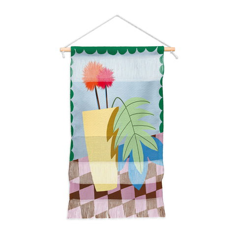 Laura Fedorowicz Bam Bouquet Green Wall Hanging Portrait