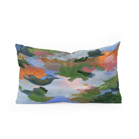 Laura Fedorowicz Birdie Boi Oblong Throw Pillow