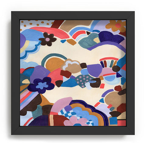 Laura Fedorowicz Blossoms Recessed Framing Square