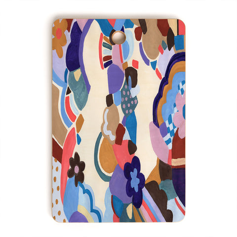 Laura Fedorowicz Blossoms Cutting Board Rectangle