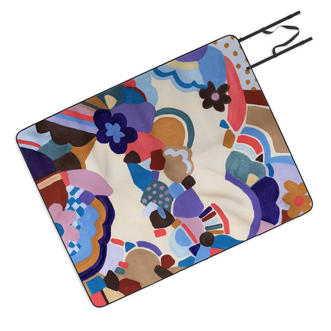 Laura Fedorowicz Blossoms Picnic Blanket