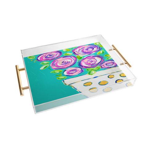 Laura Fedorowicz Bouquet for One Acrylic Tray