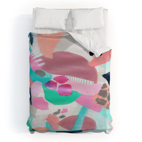 Laura Fedorowicz Brave New Day Duvet Cover