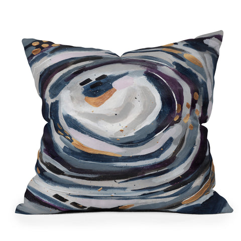 Laura Fedorowicz Bright Eyes Outdoor Throw Pillow