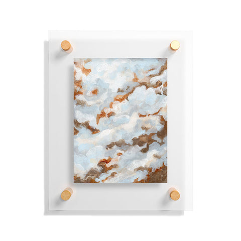 Laura Fedorowicz Clouds Dance Floating Acrylic Print