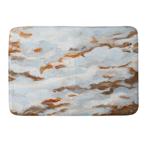 Laura Fedorowicz Clouds Dance Memory Foam Bath Mat