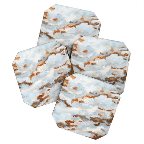 Laura Fedorowicz Clouds Dance Coaster Set