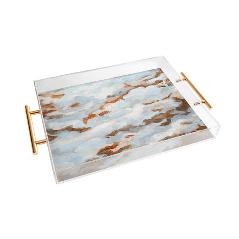 Laura Fedorowicz Clouds Dance Acrylic Tray