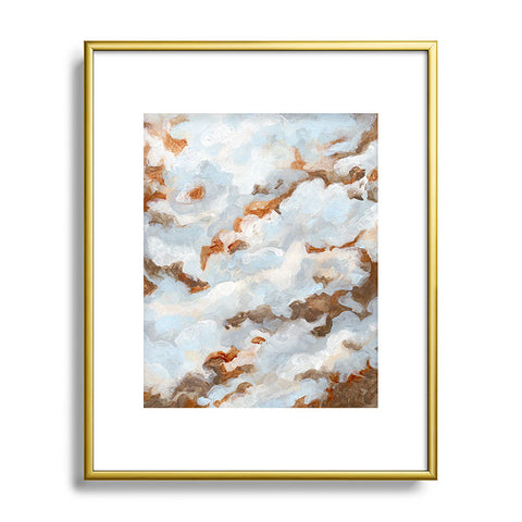 Laura Fedorowicz Clouds Dance Metal Framed Art Print