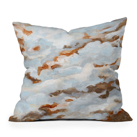 Laura Fedorowicz Clouds Dance Outdoor Throw Pillow