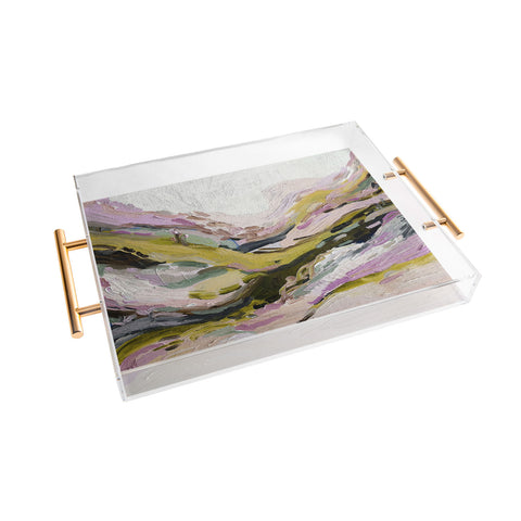 Laura Fedorowicz Connected Abstract Acrylic Tray