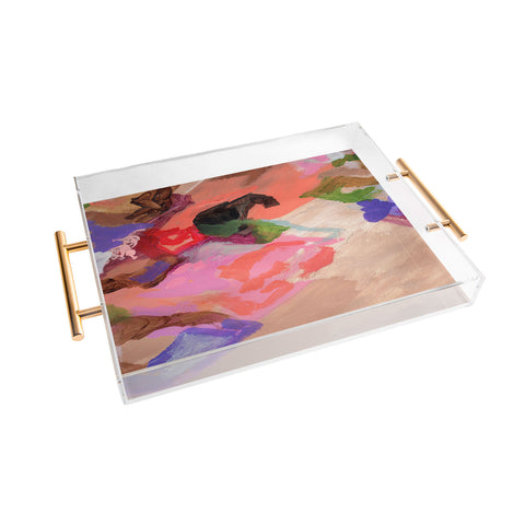 Laura Fedorowicz Contented Acrylic Tray