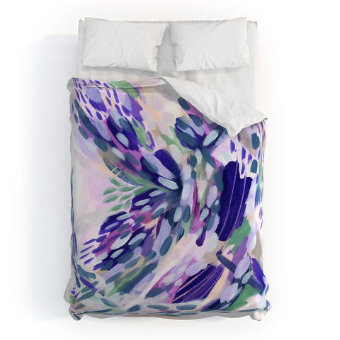 Laura Fedorowicz Daydreams not Fears Duvet Cover