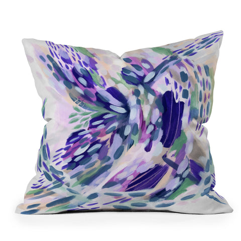 Laura Fedorowicz Daydreams not Fears Outdoor Throw Pillow