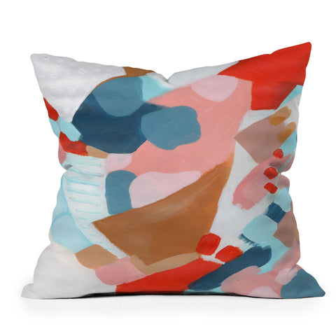 Laura Fedorowicz Daytime Dance Party Outdoor Throw Pillow
