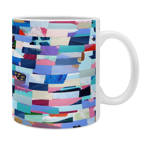 Laura Fedorowicz Fabulous Collage Blue Coffee Mug