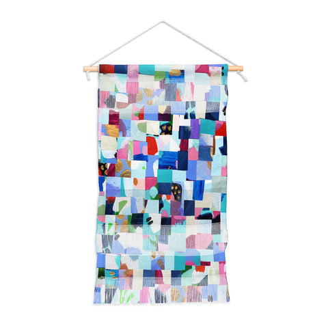 Laura Fedorowicz Fabulous Collage Blue Wall Hanging Portrait