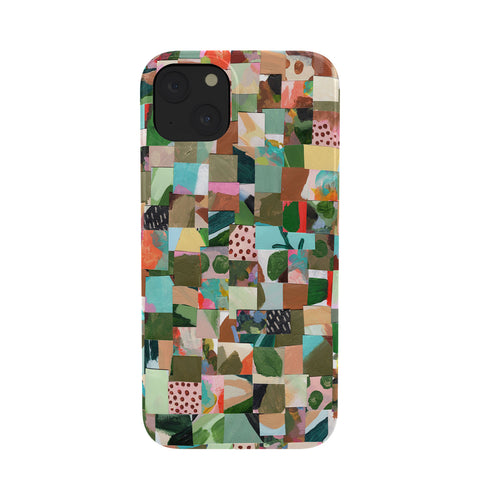 Laura Fedorowicz Fabulous Collage Green Phone Case
