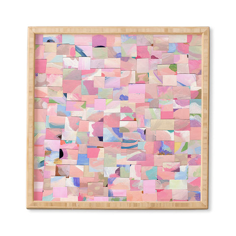 Laura Fedorowicz Fabulous Collage Pastel Framed Wall Art