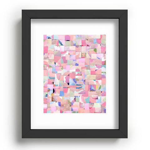 Laura Fedorowicz Fabulous Collage Pastel Recessed Framing Rectangle