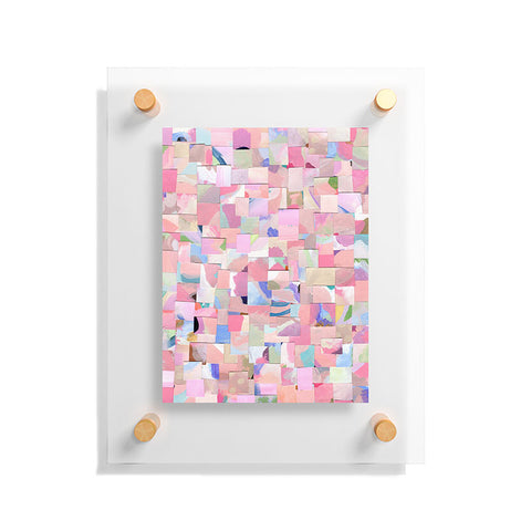 Laura Fedorowicz Fabulous Collage Pastel Floating Acrylic Print