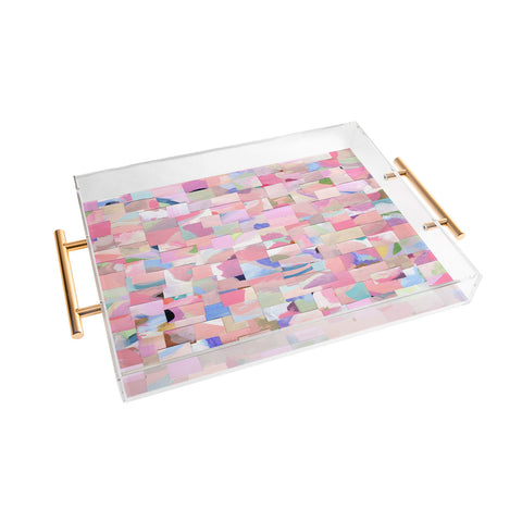 Laura Fedorowicz Fabulous Collage Pastel Acrylic Tray