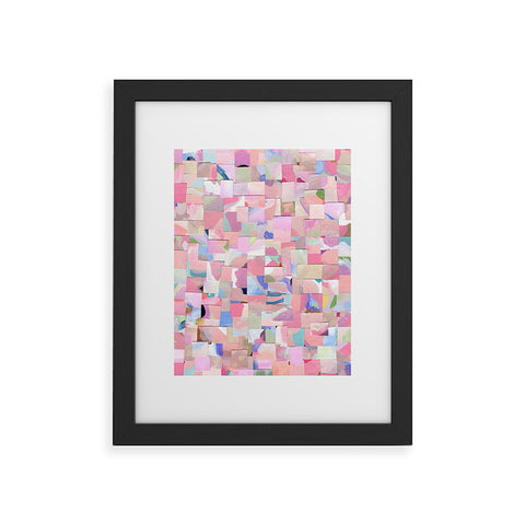 Laura Fedorowicz Fabulous Collage Pastel Framed Art Print