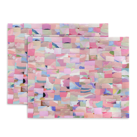 Laura Fedorowicz Fabulous Collage Pastel Placemat