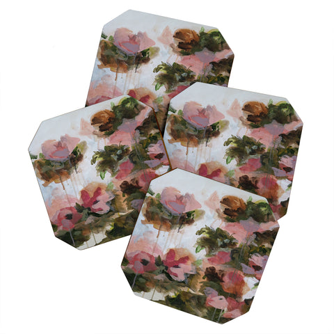 Laura Fedorowicz Floral Muse Coaster Set