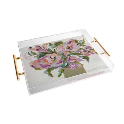 Laura Fedorowicz Floral Study Acrylic Tray