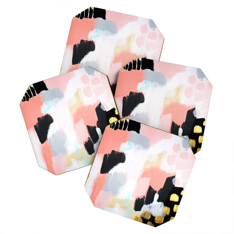 Laura Fedorowicz Footprints Coaster Set