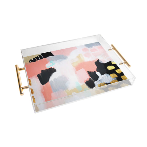 Laura Fedorowicz Footprints Acrylic Tray