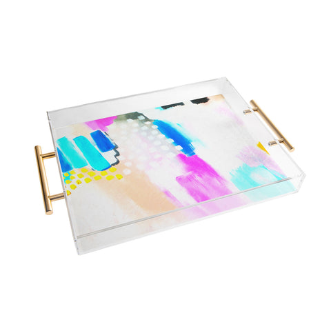 Laura Fedorowicz Free Abstract Acrylic Tray
