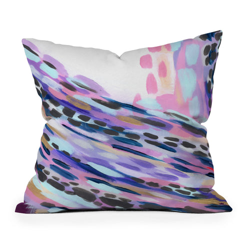 Laura Fedorowicz Glimmer Outdoor Throw Pillow