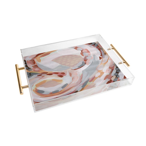Laura Fedorowicz Gold Baby Gold Acrylic Tray