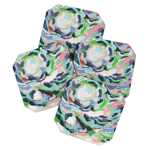 Laura Fedorowicz Grace Laced Coaster Set